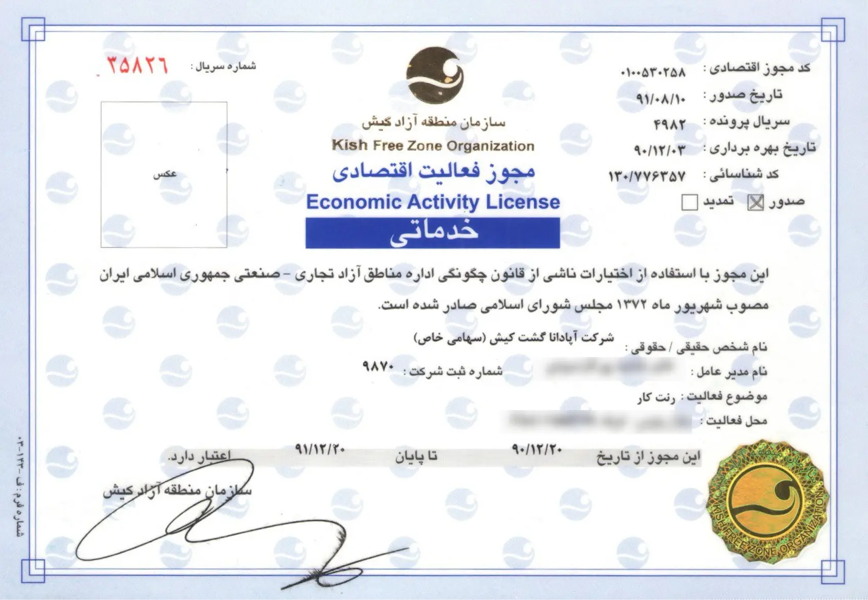 ورود به صنعت حملونقل: تأسیس موسسه اجاره خودرو